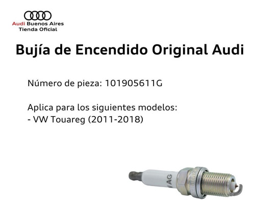 Bujía De Encendido Audi A5 2011 Al 2017