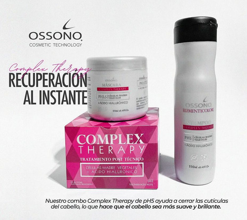 Ossono Ampollas Complex Therapy Células Madres 12 X 15 Ml