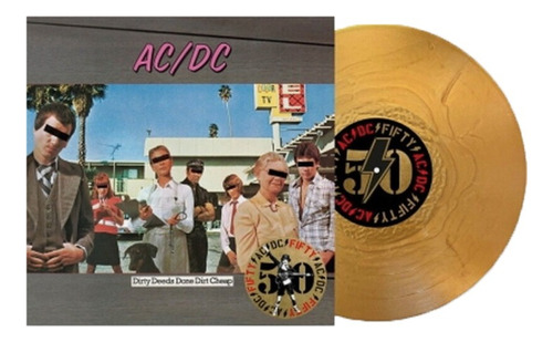 Ac/dc - Dirty Deeds Done Dirt Cheap 50th (vinilo Vinyl Lp)