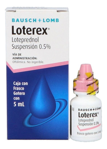 Loterex 0.5 % Caja Con Frasco Gotero 5 Ml