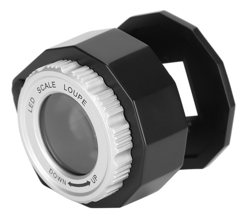 Lupa Uv Led De Metal Para Joyería, Escala De 30 Aumentos
