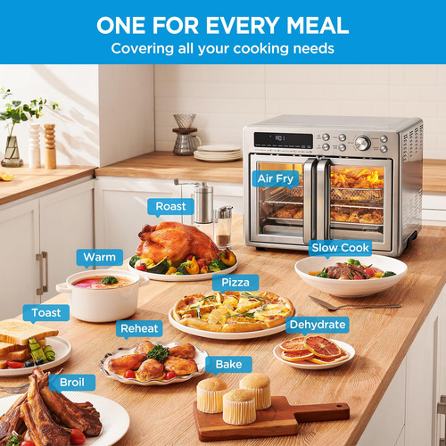 Midea Flexify Combo Horno Tostador 26.4 L Freidora Aire Mmg