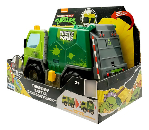Camion De Basura Con Figura Luz Sonido Tortugas Ninja 71045