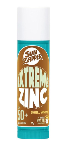 Sun Zapper (shell White) Extreme Zinc Stick - Color Blanco P