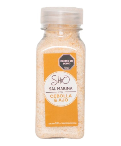 Sal Marina Shio Con Cebolla Y Ajo 241 G