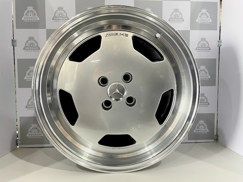 Jogo Roda Mercedes Amg Aro 17 4x100 - Monobloco Raw