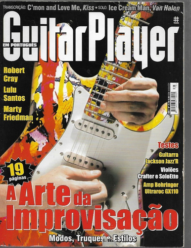 Revista Guitar Player Nº75 Julho 2002 Improvisação Modos