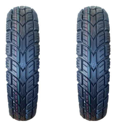 Par Llantas 3.50-10 Motoneta D150 D125 Cs125 Ds125