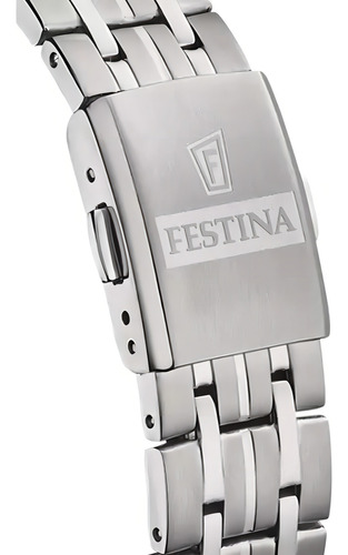 Reloj Para Hombre Festina F20466 F20466/3 Plateado