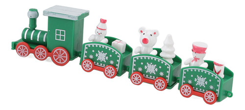 3 Juegos De Decoraciones Navideñas Para Trenes Pequeños, Exq