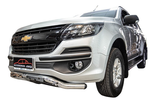 Defensa Talampaya Cromada Bepo Para Chevrolet S10 2012/2017