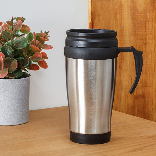Vaso Jarro Termico Acero Inoxidable Rosca Aislante 420 Ml