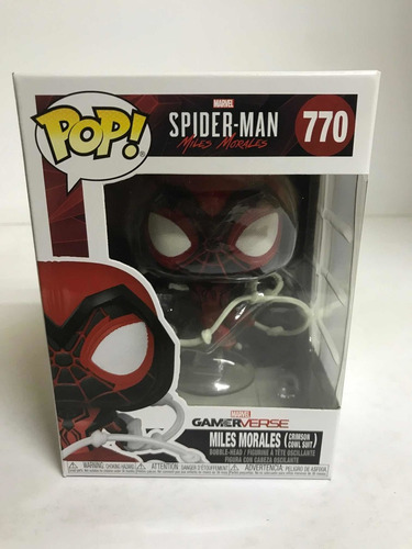 Miles Morales Crimson Cowl Suit 770 Spider-man Funko Pop