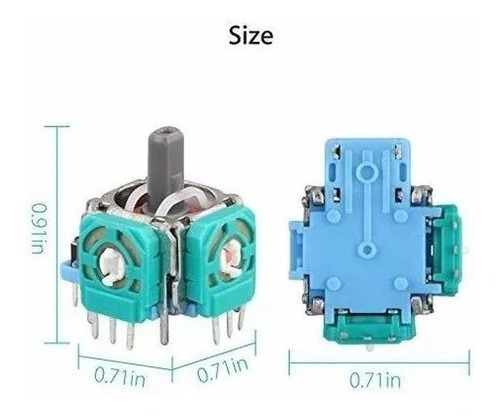 Palancas Análogas Para Control De Ps4 Set Por 2 Repuestos