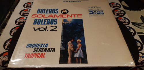 Orquesta Serenata Tropical Boleros Solamente Vol 2 Lp Bueno