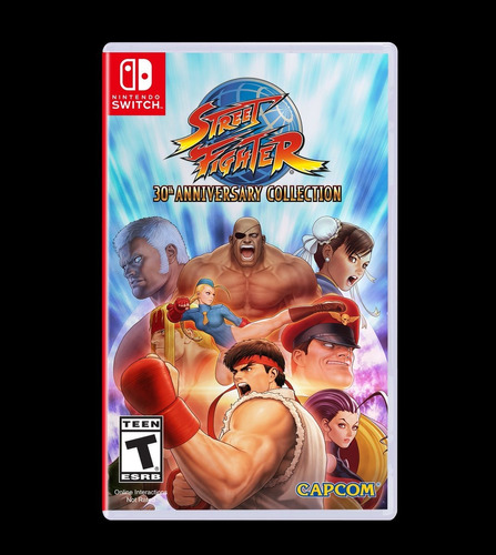 Jogo Street Fighter 30 Anniversary Collection Switch Fisica
