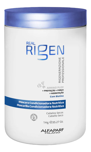 Alfaparf Mascarilla Rigen Azul 1kg Hidratación Cabello