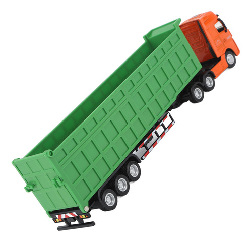 Modelo 1:50 Truck Scale Diecast Toy Static Car Dump Para Cri