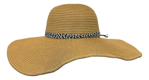 comprar Capelina Rafia Jaquelyn Verano Playa Compañia De Sombreros