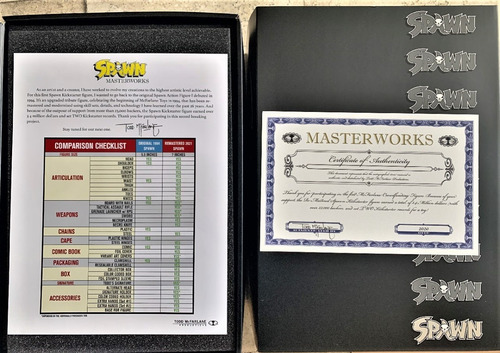 Kickstarter Spawn Version Artist Proof Gris Mcfarlane Toys (Usado)