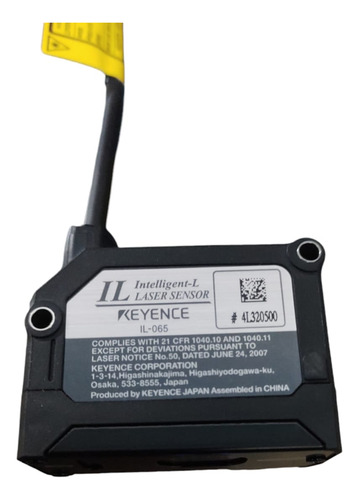 Keyence Il 065 Sensor Laser Cmos
