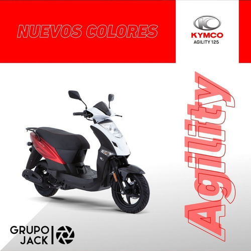 Imagen 6 de 15 de Kymco Agility 125 Cuotas Sin Interés! Solo En Grupo Jack!!