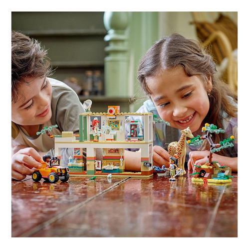 Brinquedo De Resgate Lego Friends Mia Wildlife Com Números D