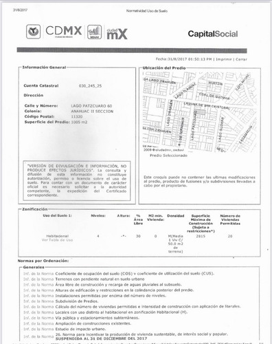 Terreno Residencial En Venta En Anáhuac Ii Sección