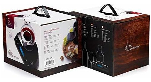 Humbee Chef My Sommelier Electric Wine Aerating Decanter Bla