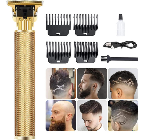 Maquina Cortar Cabello Barba Electric Profesional Recargable