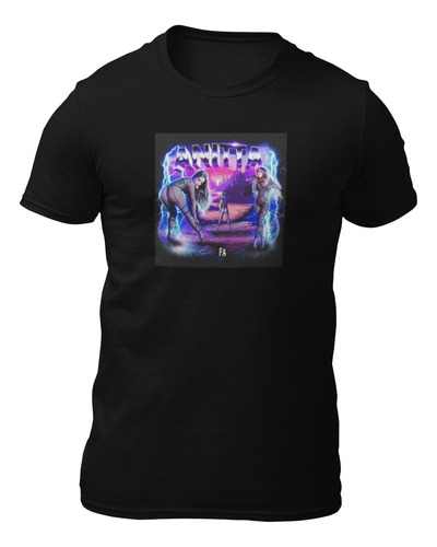 Playera De Anitta Portada Rayos Aestetic Tecate Emblema
