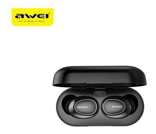 Imagen 2 de 5 de Audífonos Intraurales Awei T6 Bluetooth C/reducción De Ruido