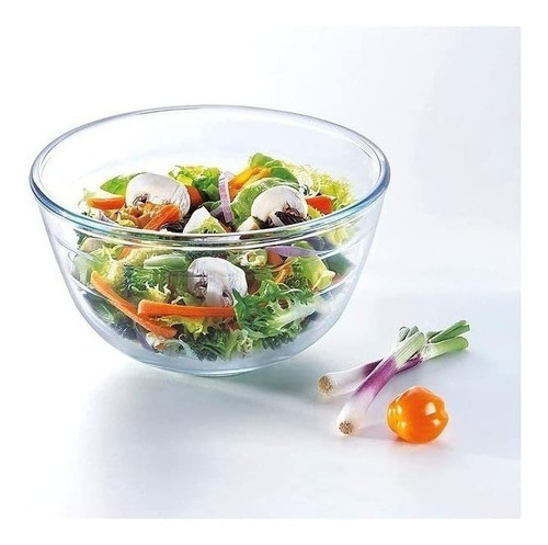 Bowl Mezclador Le Cuisine De Vidrio Ensaladera 2 L