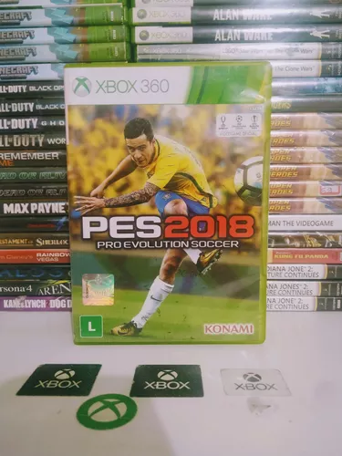 Jogo Pes 18 Xbox 360 Original Futebol Incrível Frete Grátis