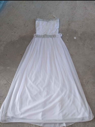 Imagen 2 de 2 de Vestido De Novia Hermoso Talla L A Xl $50 En San Salvador