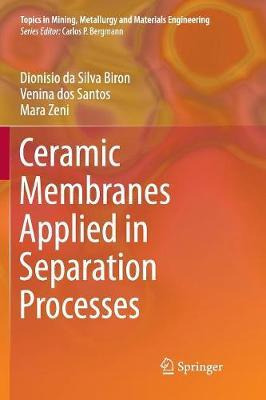 Libro Ceramic Membranes Applied In Separation Processes -...