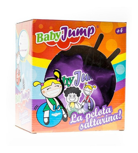 Imagen 3 de 4 de Pelota Saltarina Baby Jump La Original Turby Saltarin