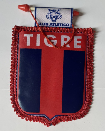 Antiguo Banderín Club A Tigre, Fútbol Nylon, Bu2