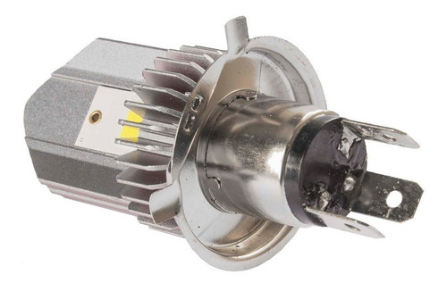 Imagem 2 de 6 de Lampada Do Farol H4 Super Branca Led Cb Twister 250