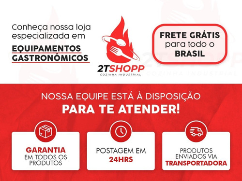 Imagem 2 de 2 de Chapa Hot Dog/lanche/hambúrguer Profissional 80x40 Promoção