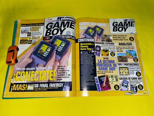 Revista N64 Año 1999 Número 8 Pokemon Pinball (Usado)