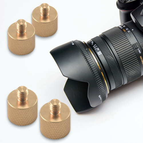Paquete De 22 Adaptadores De Tornillos Para Cámara De 1/4 A