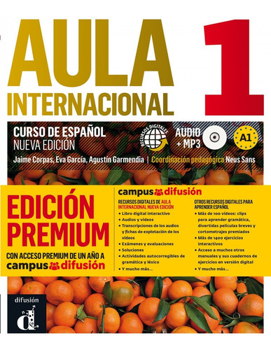Aula Internacional 1 Nueva Edición Nivel A1-libro Del Alumno