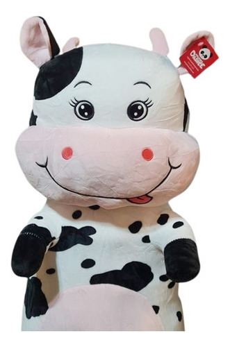 Vaca De Peluche Almohadon Soft Gigante 1metro Extrasuave