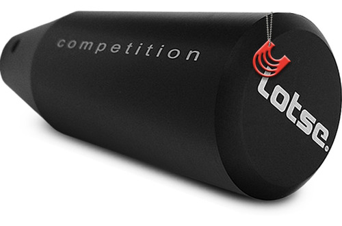 Imagem 1 de 4 de Manopla De Cambio Esportiva Lotse Competition Preta