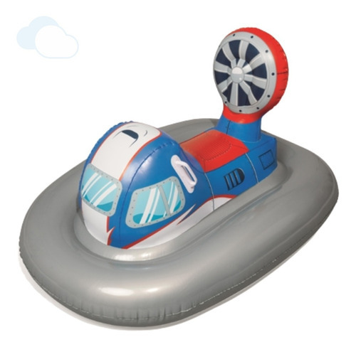 Montable Inflable Para Niños Bestway Modelo 41115 Color Gris