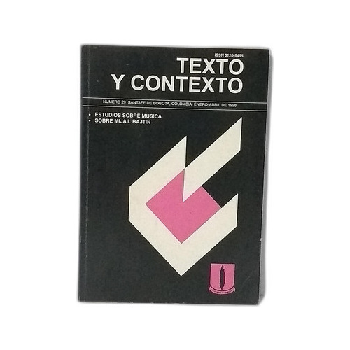 Texto Y Contexto Estudios Sobre Musica - Eduardo Gomez