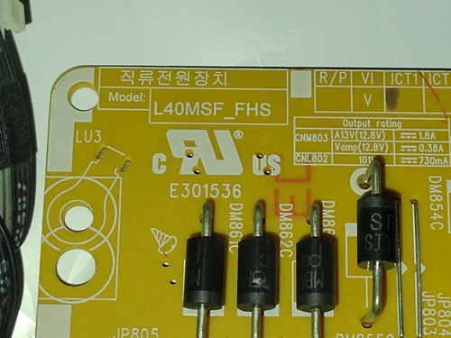Fuente De Pantalla Smart Samsung Mod Un40j5200af (Usado)
