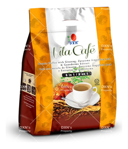 Vita Cafe 6en1 -  Ganoderma  Dxn 