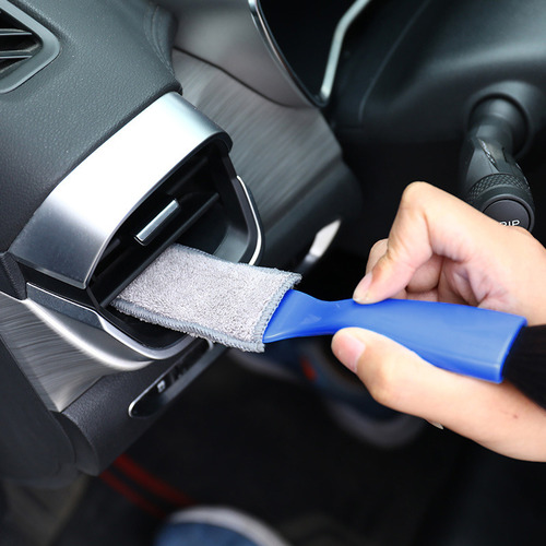 Blue - Cepillo De Limpieza De Ventilación De Aire Acondicion